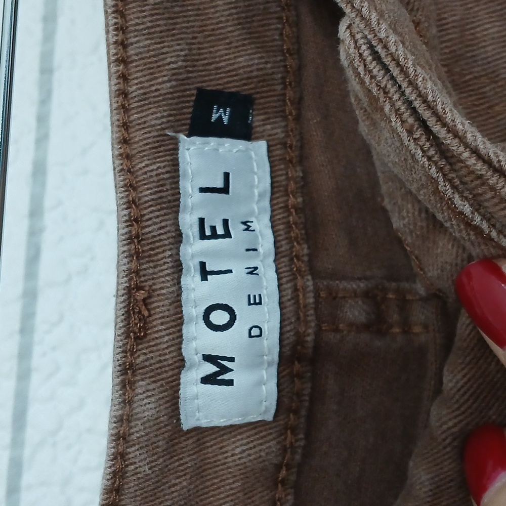 Motel Rocks Brown Jeans - Picture 3 of 5